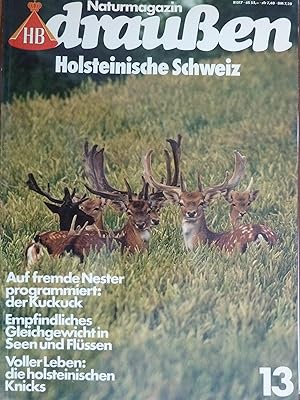Bild des Verkufers fr HB Naturmagazin draussen Nr.13 Holsteinische Schweiz zum Verkauf von Architektur-Fotografie