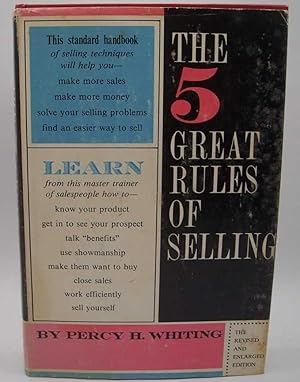Image du vendeur pour The 5 Great Rules of Selling, Revised Edition mis en vente par Easy Chair Books
