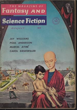 Imagen del vendedor de The Magazine of FANTASY AND SCIENCE FICTION (F&SF): August, Aug. 1959 a la venta por Books from the Crypt