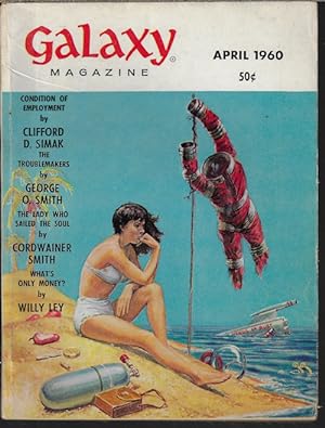 Imagen del vendedor de GALAXY Science Fiction: April, Apr. 1960 a la venta por Books from the Crypt