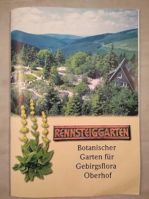 Seller image for Rennsteiggarten. Botanischer Garten fr Gebirgsflora Oberhof. for sale by KULTur-Antiquariat