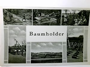 Baumholder. Truppenübungsplatz. Alte Ansichtskarte / Postkarte s/w, ungel. 1943. 6 Ansichten, 1 x...