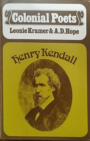 Seller image for Kendall, Henry. (Book Two Three Colonial Poets ) for sale by Dial-A-Book