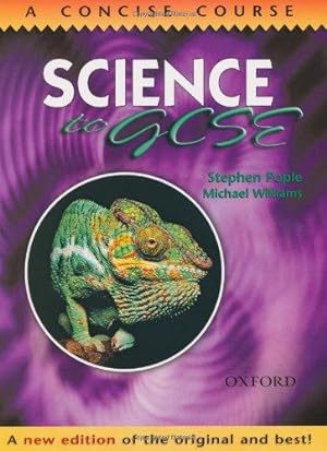 Bild des Verkufers fr Science to GCSE: School Edition zum Verkauf von WeBuyBooks