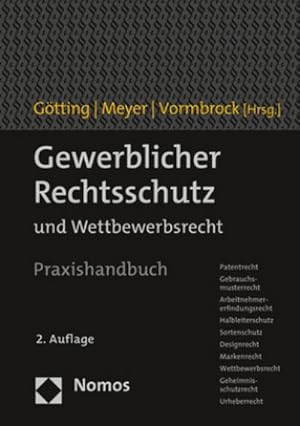 Bild des Verkufers fr Gewerblicher Rechtsschutz : und Wettbewerbsrecht zum Verkauf von AHA-BUCH