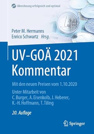 Bild des Verkufers fr UV-GO 2021 Kommentar : Mit den neuen Preisen vom 1.10.2020 zum Verkauf von AHA-BUCH