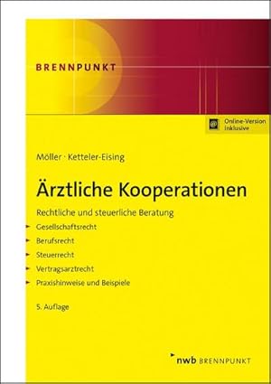 Seller image for rztliche Kooperationen : Rechtliche und steuerliche Beratung. for sale by AHA-BUCH