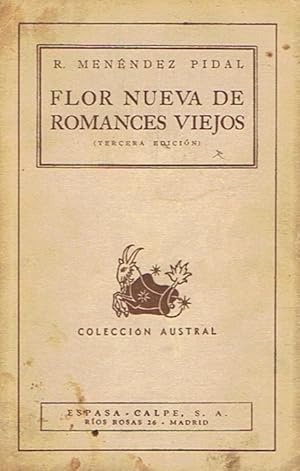 Imagen del vendedor de FLOR NUEVA DE ROMANCES VIEJOS a la venta por Librera Torren de Rueda