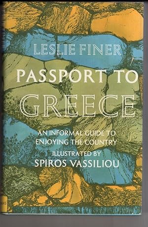 Bild des Verkufers fr Passport to Greece zum Verkauf von High Street Books