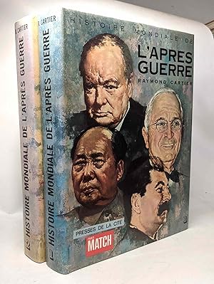 Seller image for Histoire mondiale de l'aprs guerre - TOME 1/ 1945-1953 + TOME 2/ 1953-1969 for sale by crealivres