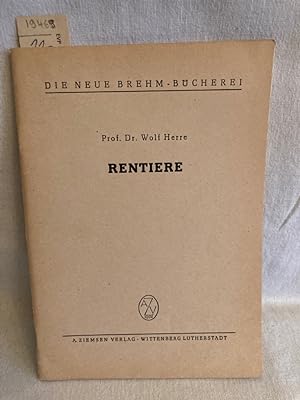 Image du vendeur pour Rentiere mis en vente par Versandantiquariat Waffel-Schrder