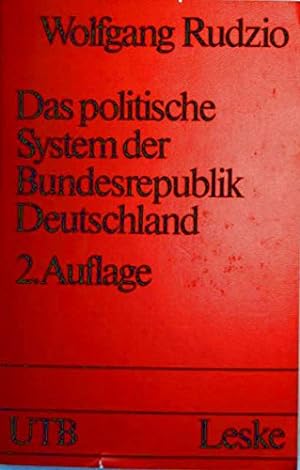 Bild des Verkäufers für Das politische System der Bunderepublik Deutschland zum Verkauf von Gabis Bücherlager