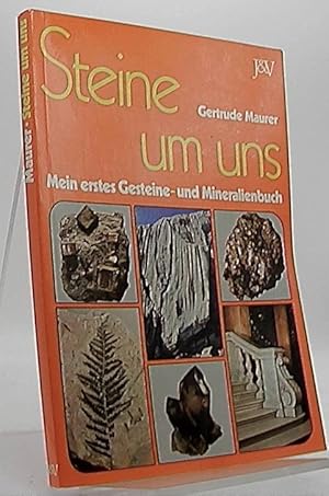Immagine del venditore per Steine um uns : Mein erstes Gesteine- u. Mineralienbuch venduto da Antiquariat Unterberger