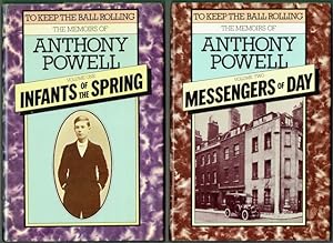 Seller image for To Keep The Ball Rolling: The Memoirs Of Anthony Powell In Four Volumes - Infants Of The Spring, Messengers Of Day, Faces In My Time, The Strangers All Are Gone for sale by Hall of Books