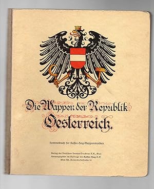 Die Wappen der Republik Oesterreich. Sammelbuch für Kaffee-Hag-Wappenmarken.