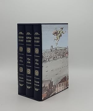 Bild des Verkufers fr PEPYS'S DIARY Volume I Volume II Volume III zum Verkauf von Rothwell & Dunworth (ABA, ILAB)