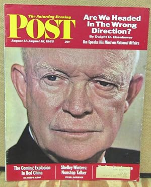 Seller image for The Saturday Evening Post: August 11-August 18, 1962 for sale by Dearly Departed Books