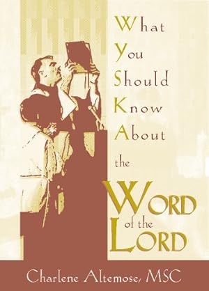 Seller image for Wyska the Word of the Lord (What You Should Know About. Series) for sale by Reliant Bookstore