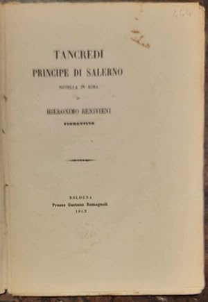 Tancredi principe di Salerno. Novella in rima