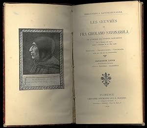 Les Ouvres de Fra Girolamo Savonarola del'ordre des frères prècheurs. Editions-Traductions-Ouvrag...