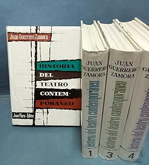 HISTORIA DEL TEATRO CONTEMPORANEO. I, II, III y IV. Completo