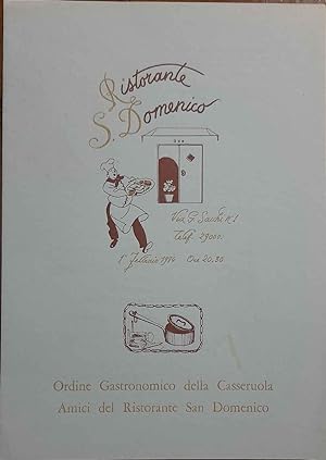 Ristorante S. Domenico Ordine Gastronomico della Casseruola Amici del Ristorante San Domenico