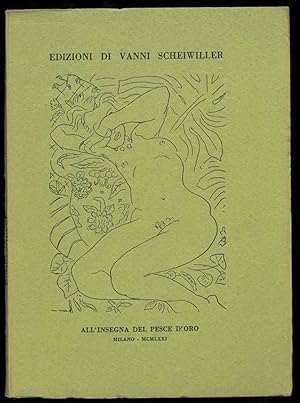 Edizione di Vanni Scheiwiller (1952-1972). Listino prezzi al 1° gennaio 1972.