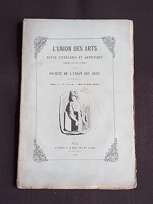 L'union des arts - T.1 N°5-6 Mai et Juin 1851