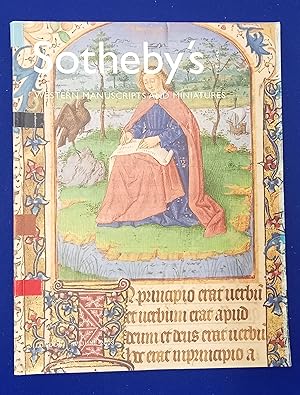 Western manuscripts and miniatures. [ Sotheby's, auction catalogue, sale date: 17 June 2003 ].