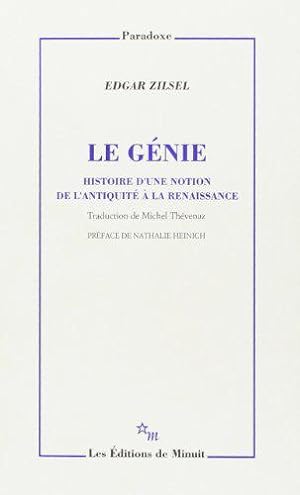 Seller image for Le Genie for sale by JLG_livres anciens et modernes