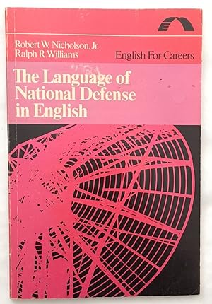 Imagen del vendedor de The language of National Defense in English a la venta por librairie philippe arnaiz