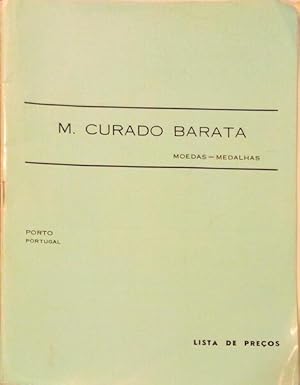 Seller image for MOEDAS-MEDALHAS, M. CURADO BARATA. for sale by Livraria Castro e Silva