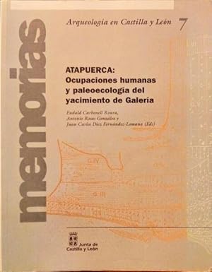 Seller image for ATAPUERCA: OCUPACIONES HUMANAS Y PALEOECOLOGA DEL YACIMIENTO DE GALERA. for sale by Livraria Castro e Silva