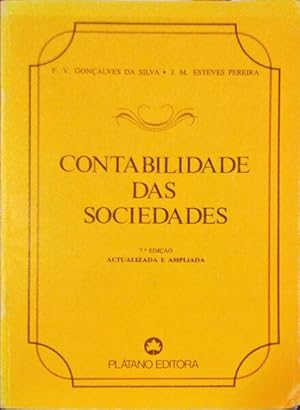 Bild des Verkufers fr CONTABILIDADE DAS SOCIEDADES. zum Verkauf von Livraria Castro e Silva