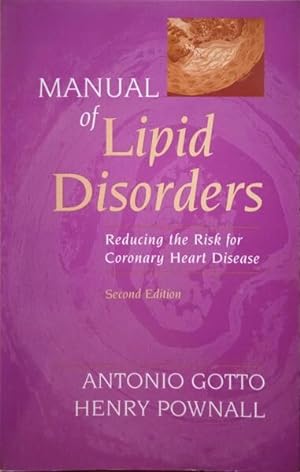 Seller image for MANUAL OF LIPID DISORDERS. for sale by Livraria Castro e Silva