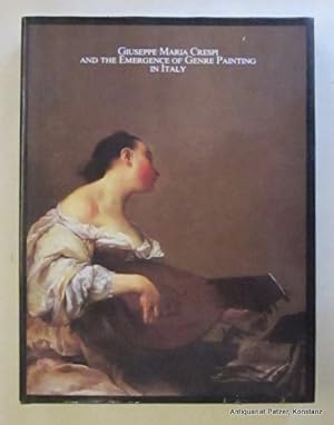 Imagen del vendedor de Giuseppe Maria Crespi and the Emergence of Genre Painting in Italy. With Essays by Mira Pajes Merriman and Giovanna Perini. Begleitband zur Ausstellung im Kimbell Art Museum, Fort Worth. Fort Worth 1986. 4to. Mit zahlreichen, teils farbigen Abbildungen. 245 S. Or.-Pp. mit Schutzumschlag. (ISBN 091804246). a la venta por Jrgen Patzer