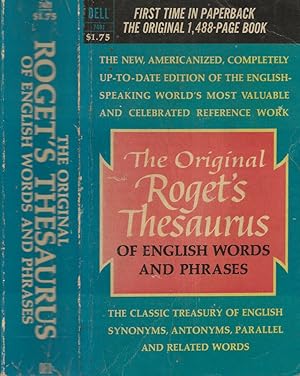 Bild des Verkufers fr The Original Roget's Thesaurus of English words and phrases zum Verkauf von Biblioteca di Babele