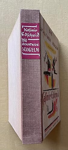 Bild des Verkufers fr Die Achatnen Kugeln. Roman. zum Verkauf von Antiquariat Cassel & Lampe Gbr - Metropolis Books Berlin