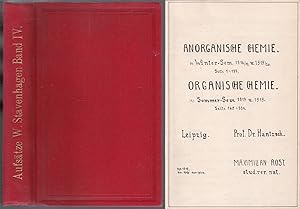 Vorlesungsmanuskript. Anorganische Chemie. Winter-Semester 1916/17, 1919/1920 und Organische Chem...