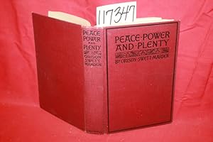 Imagen del vendedor de Peace Power and Plenty a la venta por Princeton Antiques Bookshop