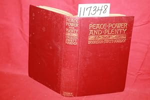 Imagen del vendedor de Peace Power and Plenty a la venta por Princeton Antiques Bookshop