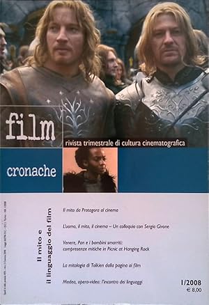 FilmCronache n.1 2008. Il mito e il linguaggio del fim