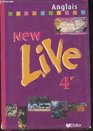 Image du vendeur pour New live 4e Anglais mis en vente par Le-Livre