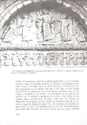 Bild des Verkufers fr LAMINA V02612: Timpano de Miegeville, Saint-Sernin en Toulouse zum Verkauf von EL BOLETIN