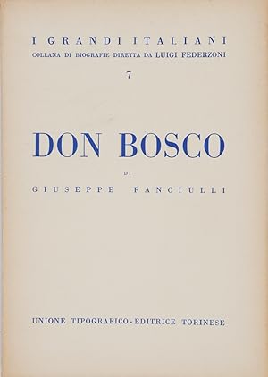 Immagine del venditore per Don Bosco venduto da FABRISLIBRIS