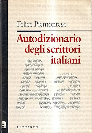 Autodizionario Degli Scrittori Italiani