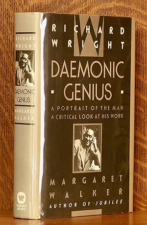 Seller image for RICHARD WRIGHT DAEMONIC GENIUS for sale by Andre Strong Bookseller