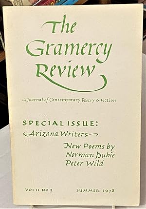 Seller image for The Gramercy Review, A Journal of Contemporary Prose & Fiction, Volume II, No. 3, Summer 1978 for sale by My Book Heaven