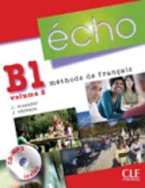 Bild des Verkufers fr Echo (version 2010): Livre de l'eleve + portfolio + CD MP3 B1.2 zum Verkauf von WeBuyBooks