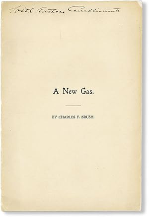 A New Gas [Inscribed]